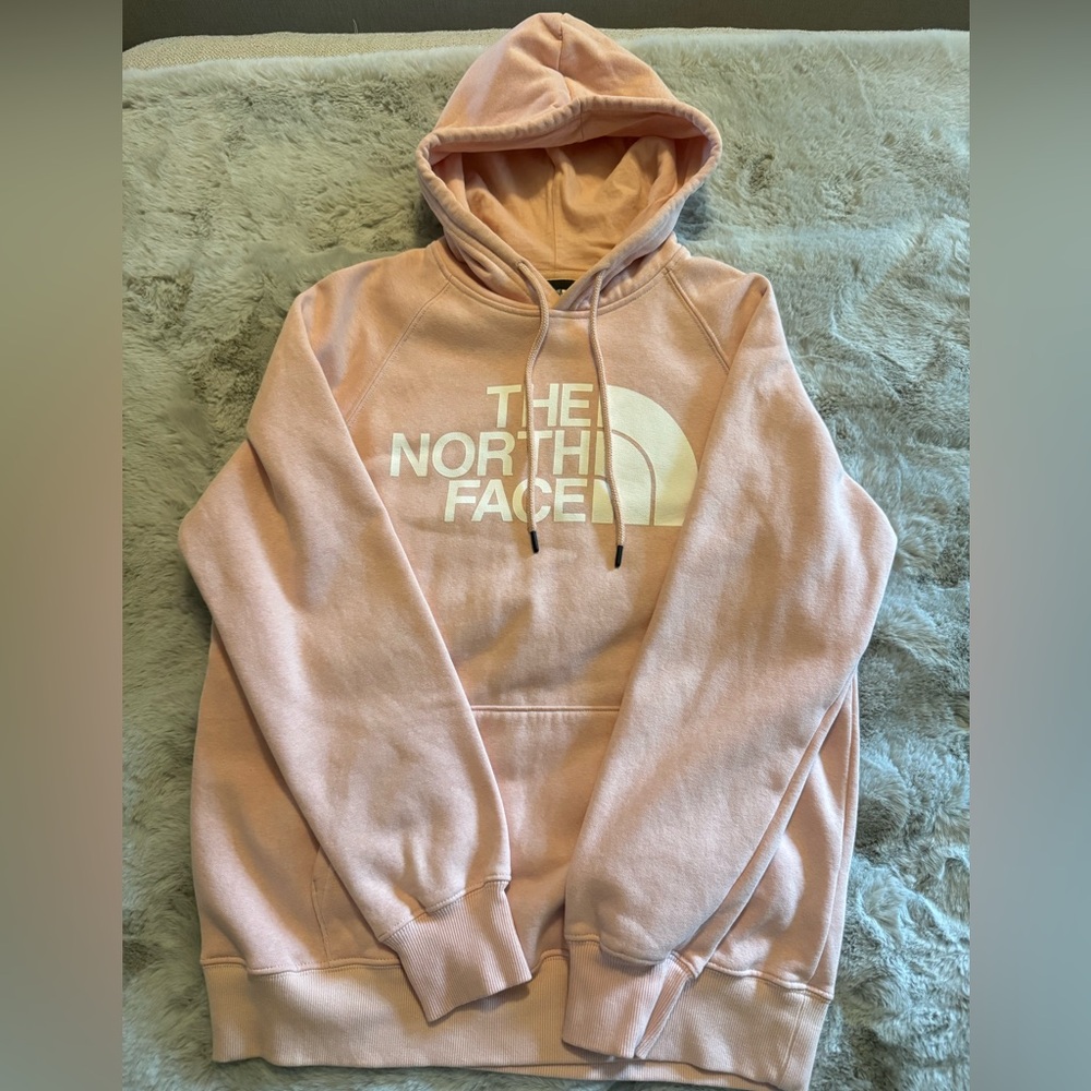 women’s north face pullover hoodie w strings